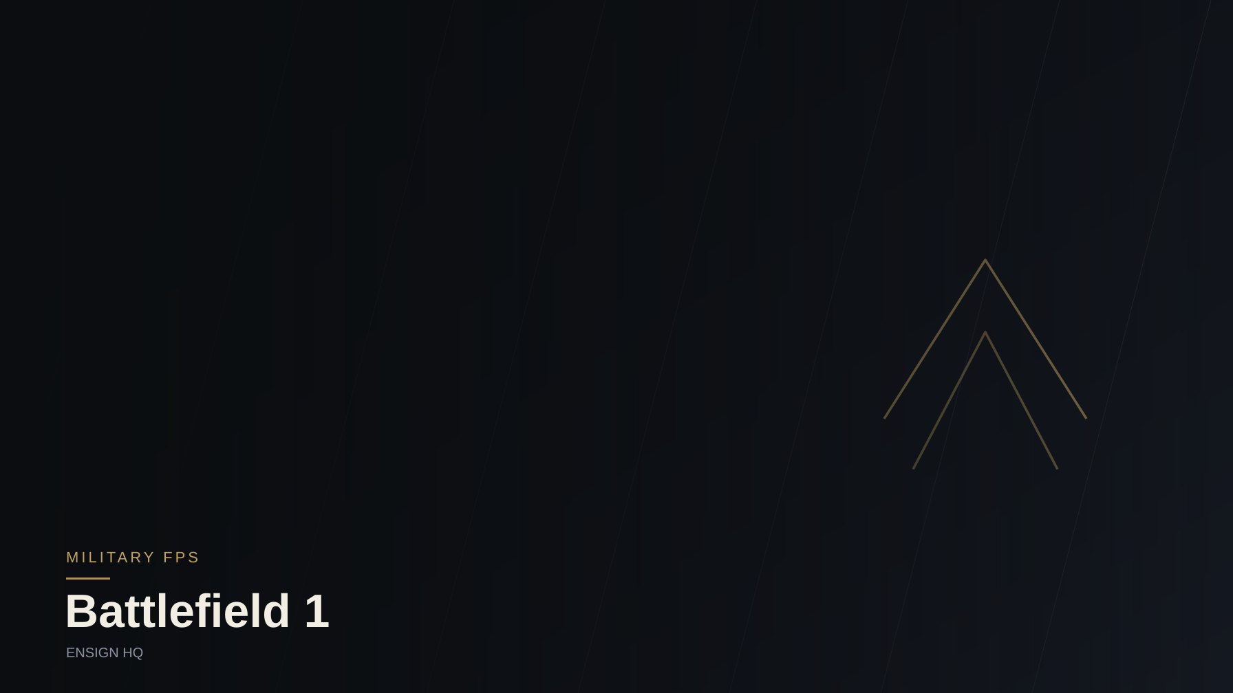 Battlefield 1 faction hub