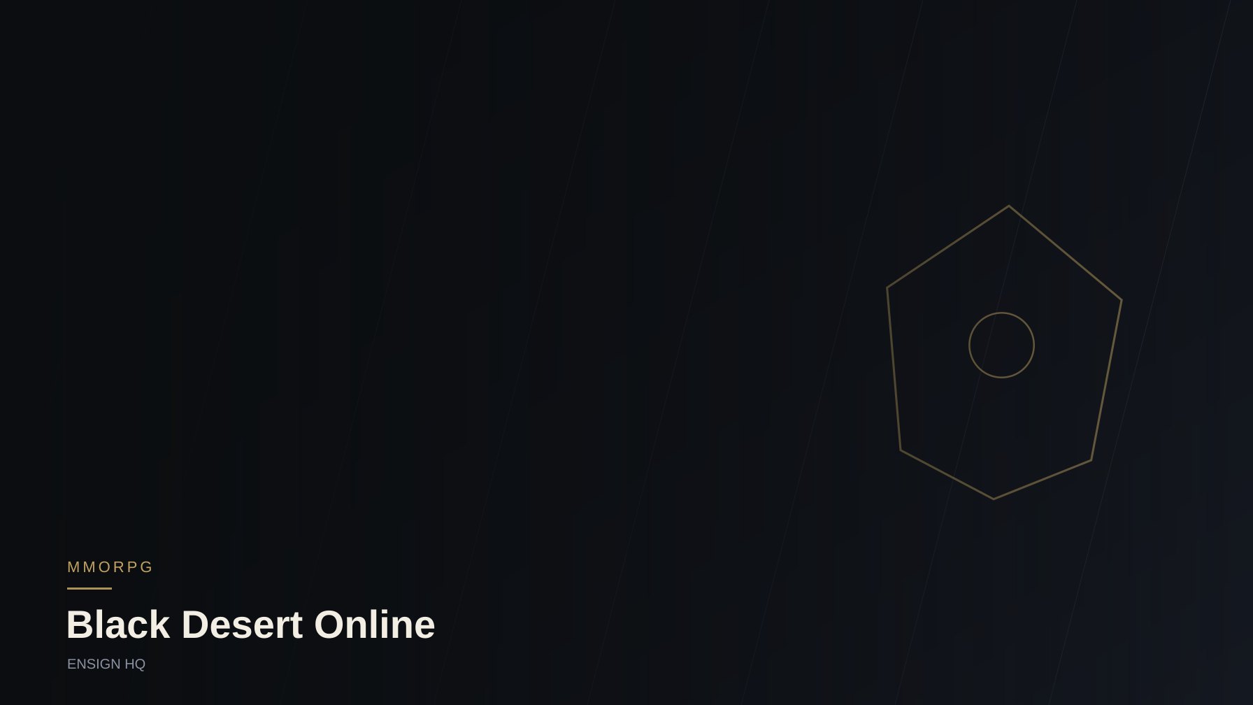 Black Desert Online faction hub