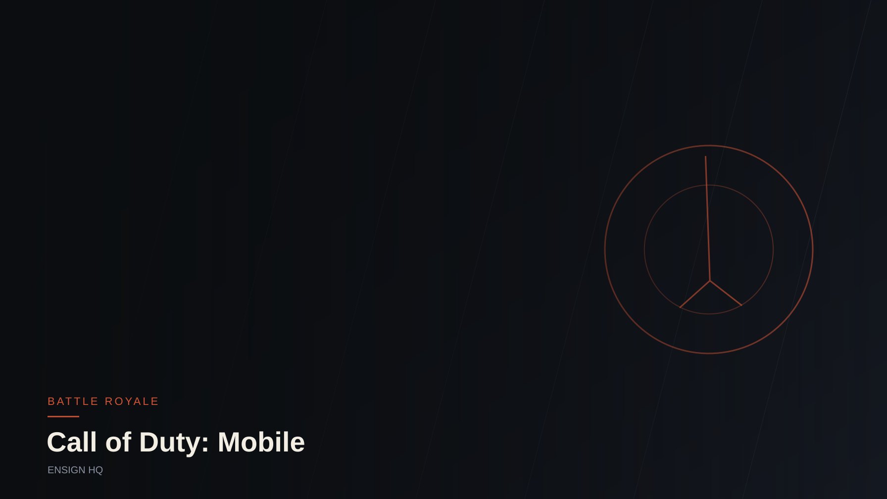 Call of Duty: Mobile faction hub