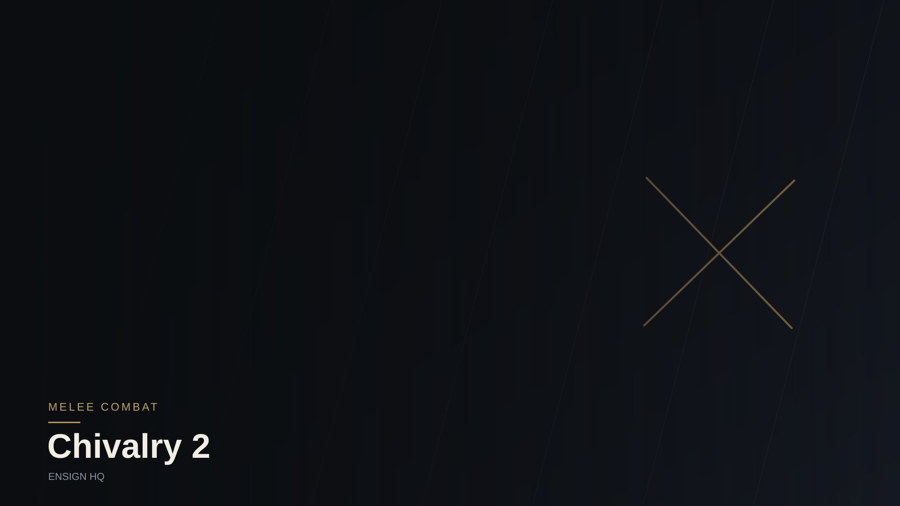 Chivalry 2 faction hub