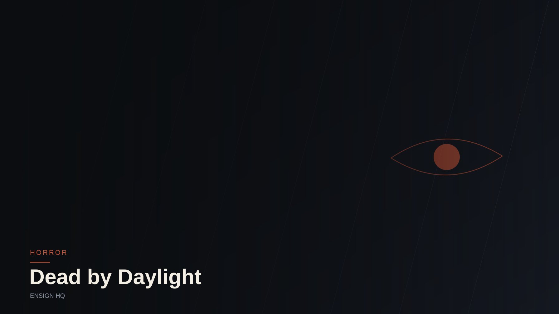 Dead by Daylight faction hub