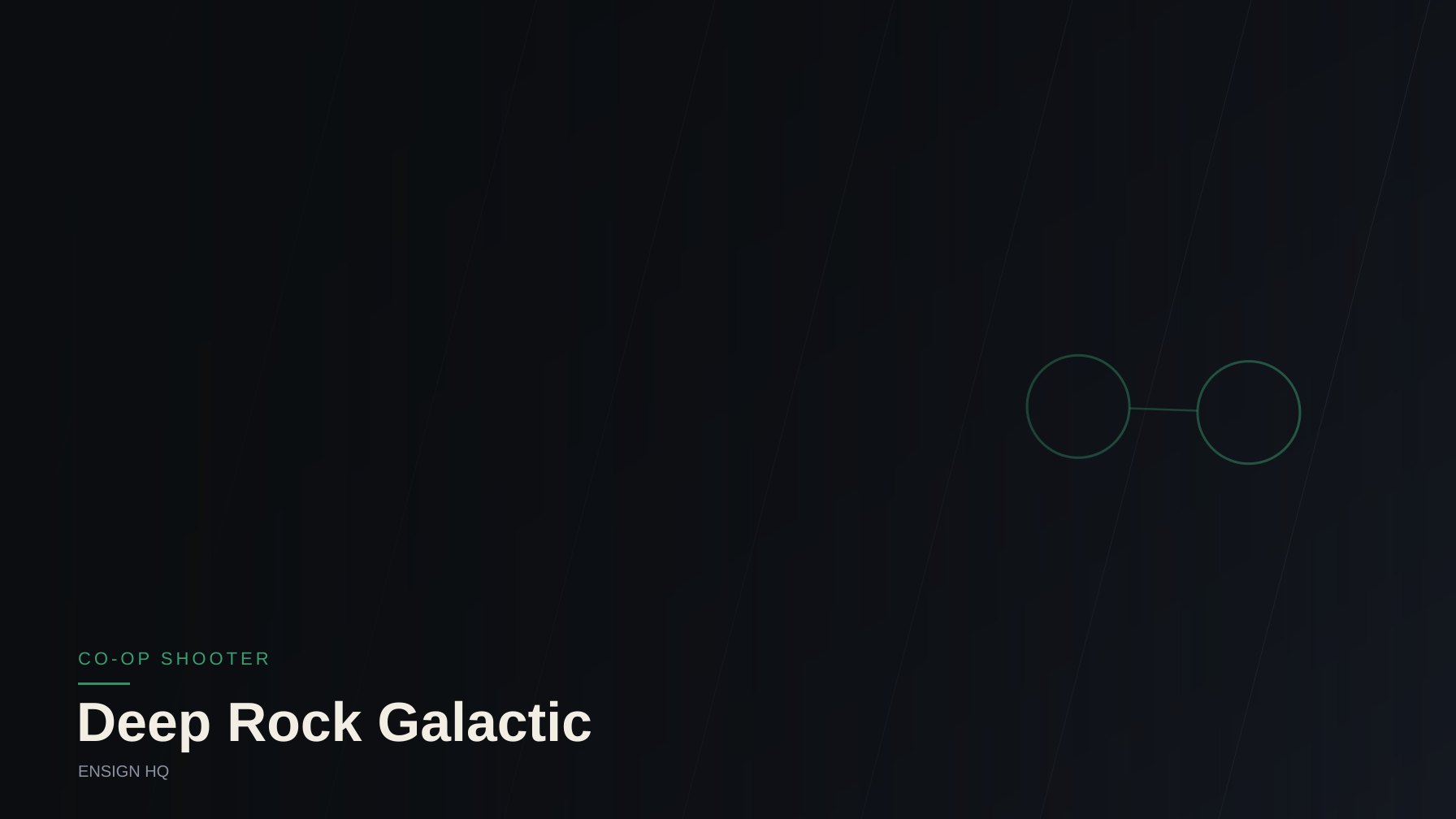 Deep Rock Galactic faction hub
