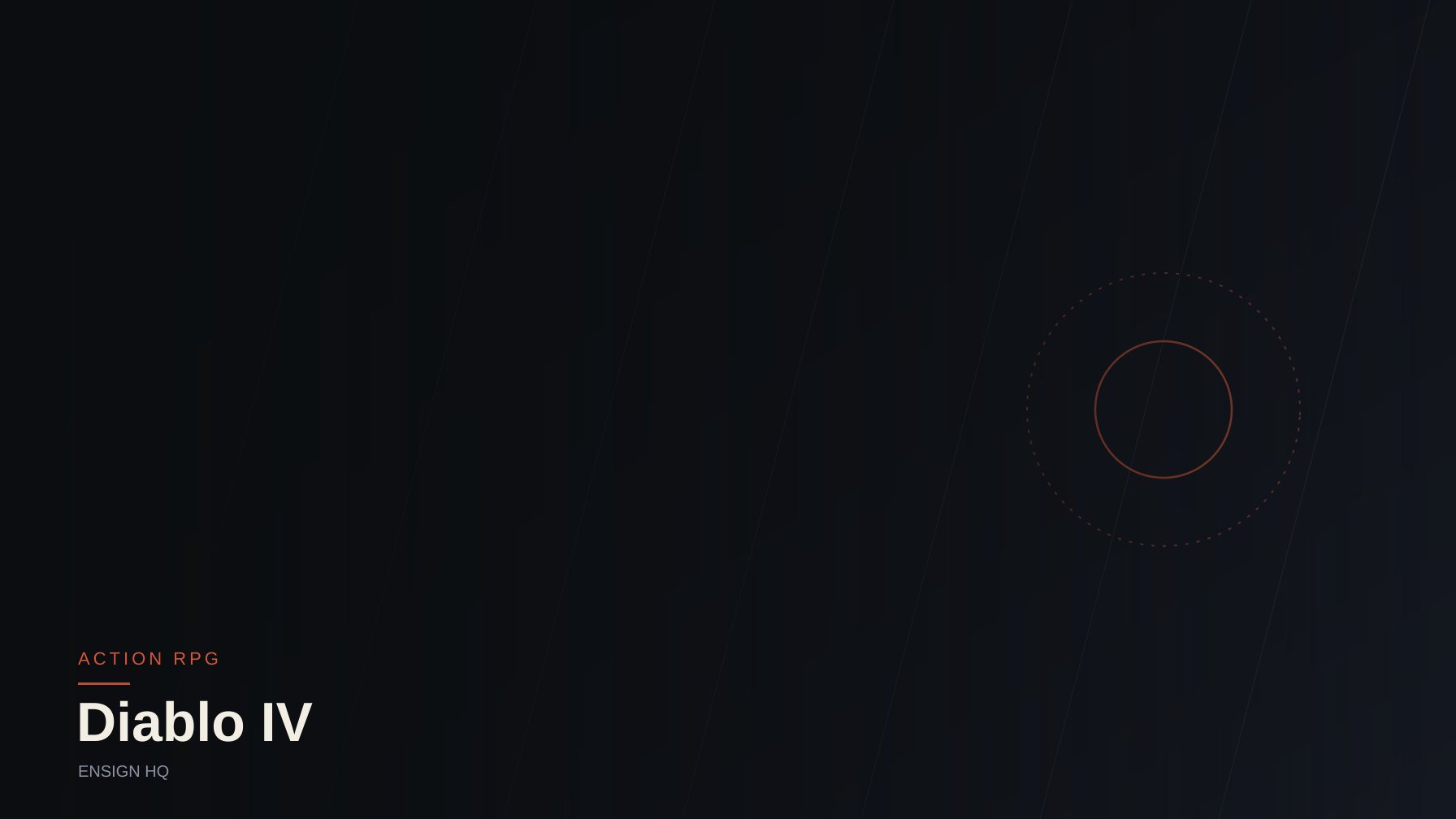 Diablo IV faction hub