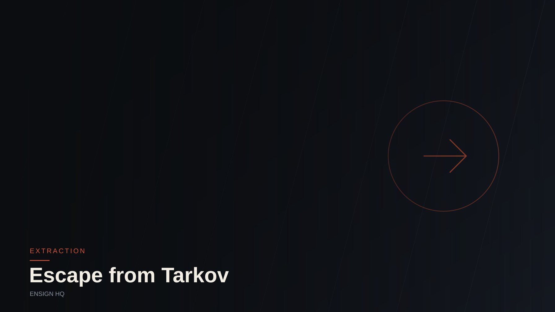 Escape from Tarkov faction hub