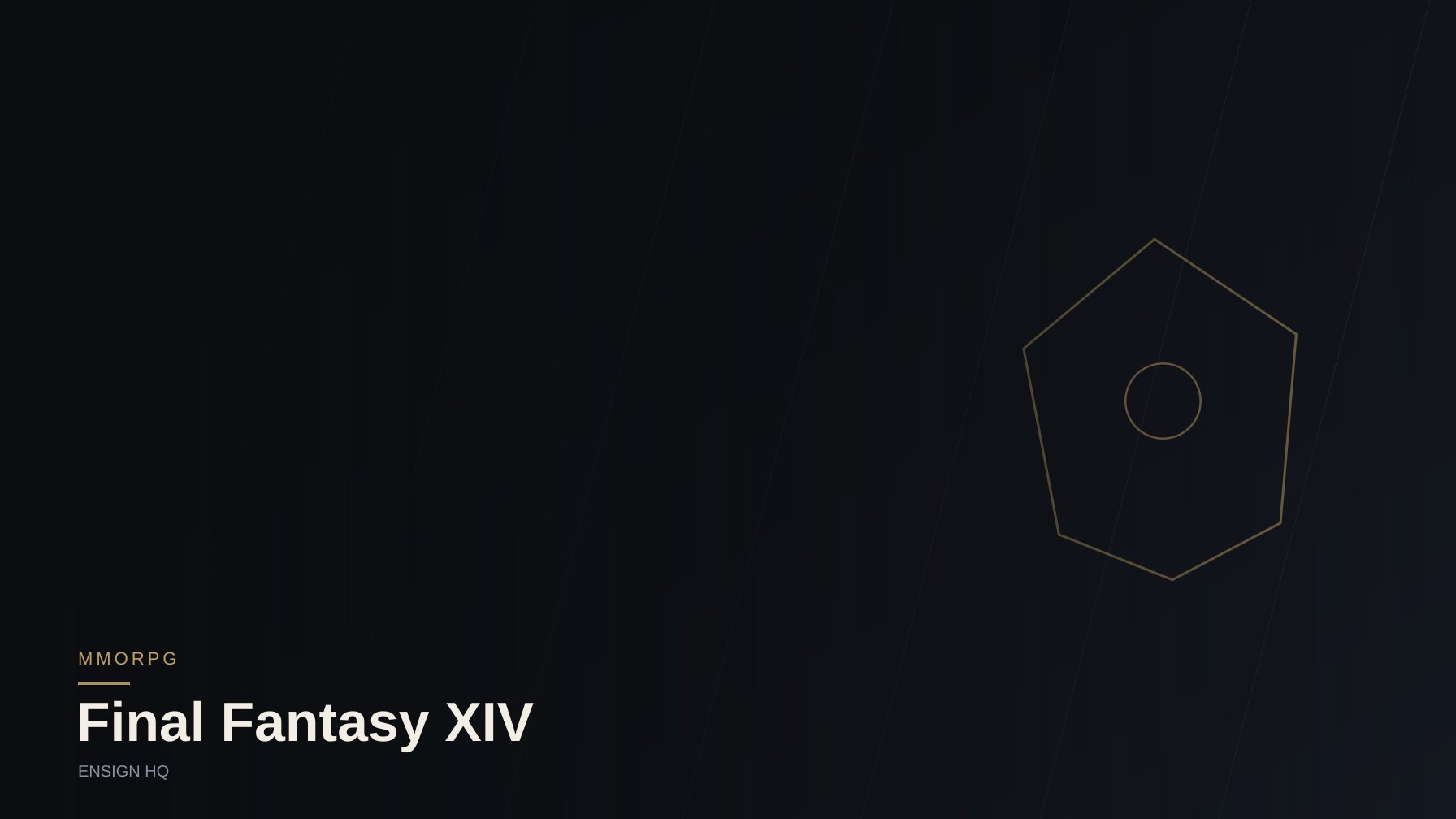 Final Fantasy XIV faction hub