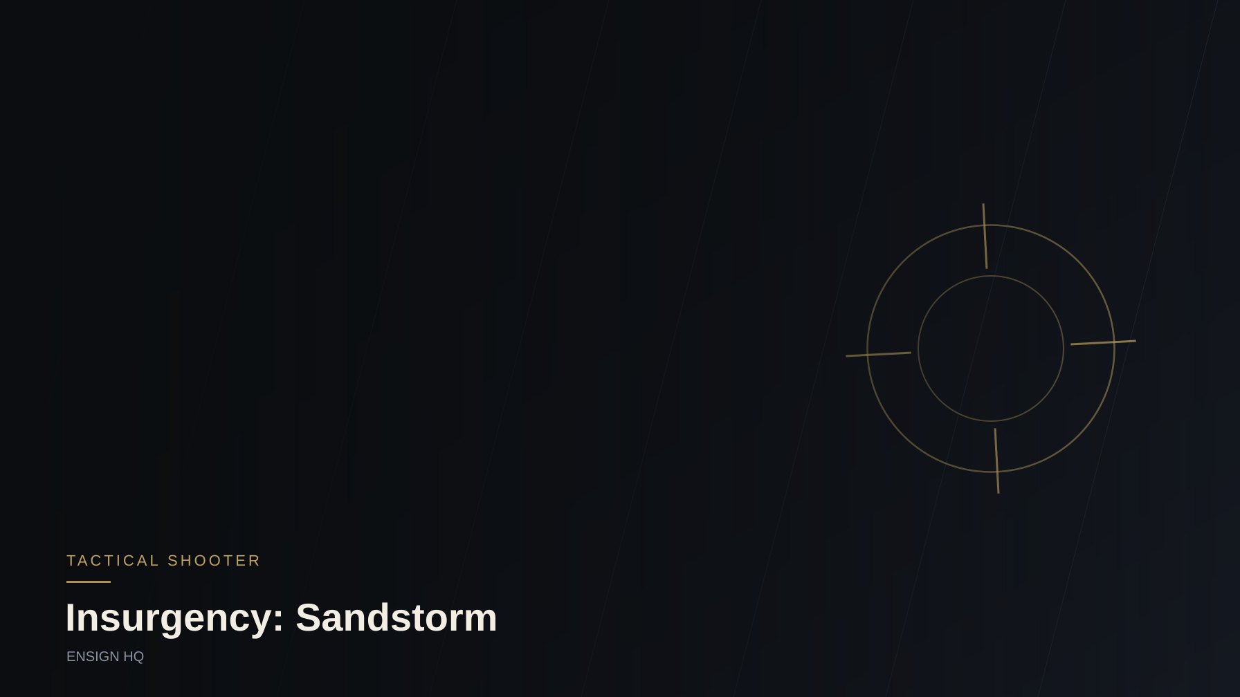 Insurgency: Sandstorm faction hub