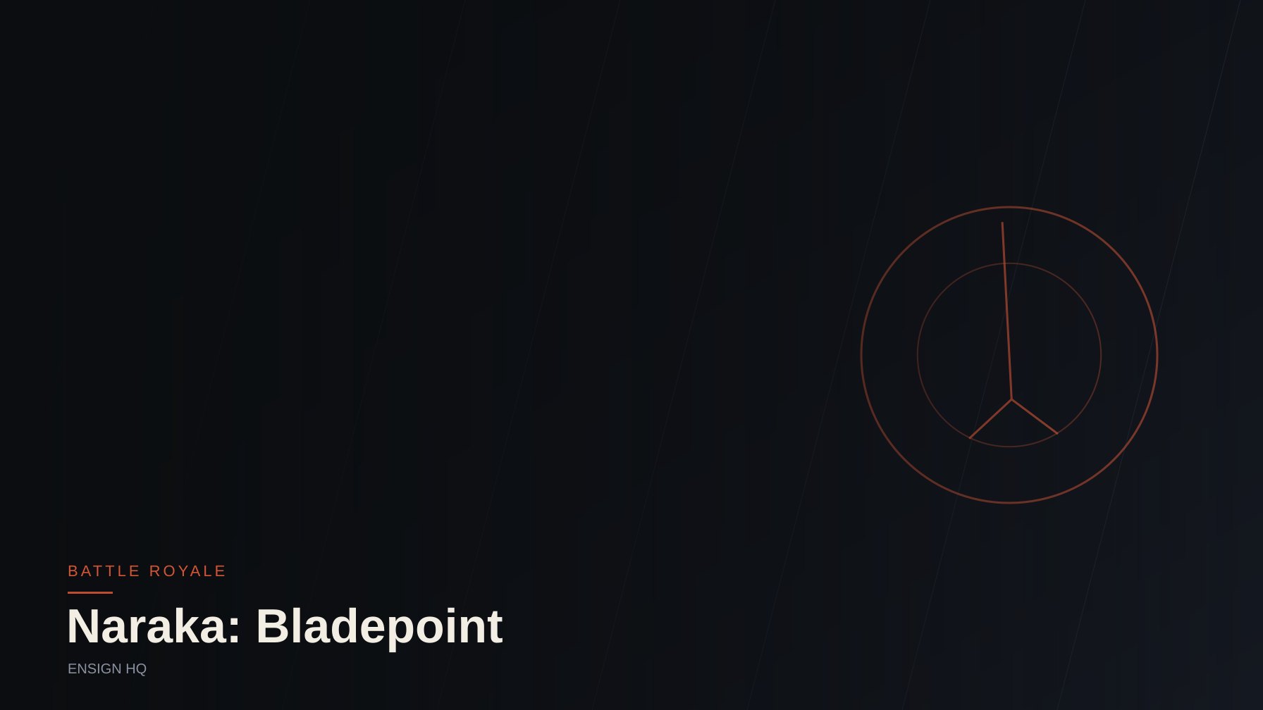 Naraka: Bladepoint faction hub