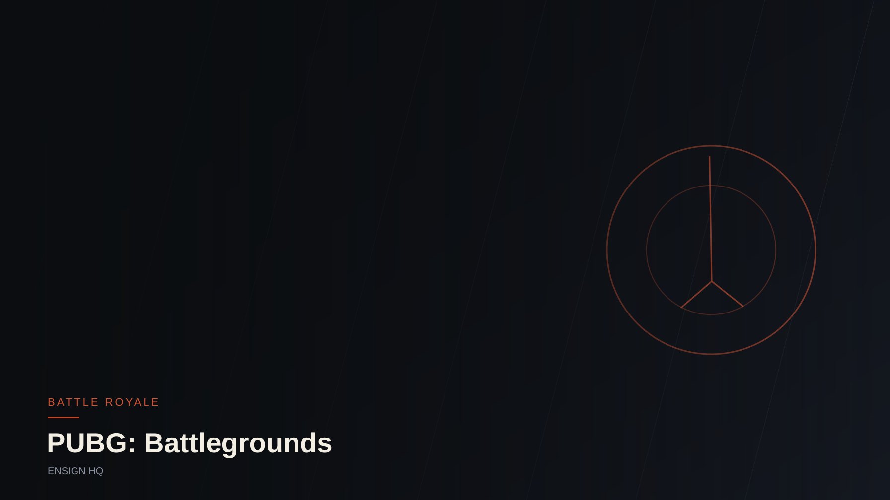 PUBG: Battlegrounds faction hub