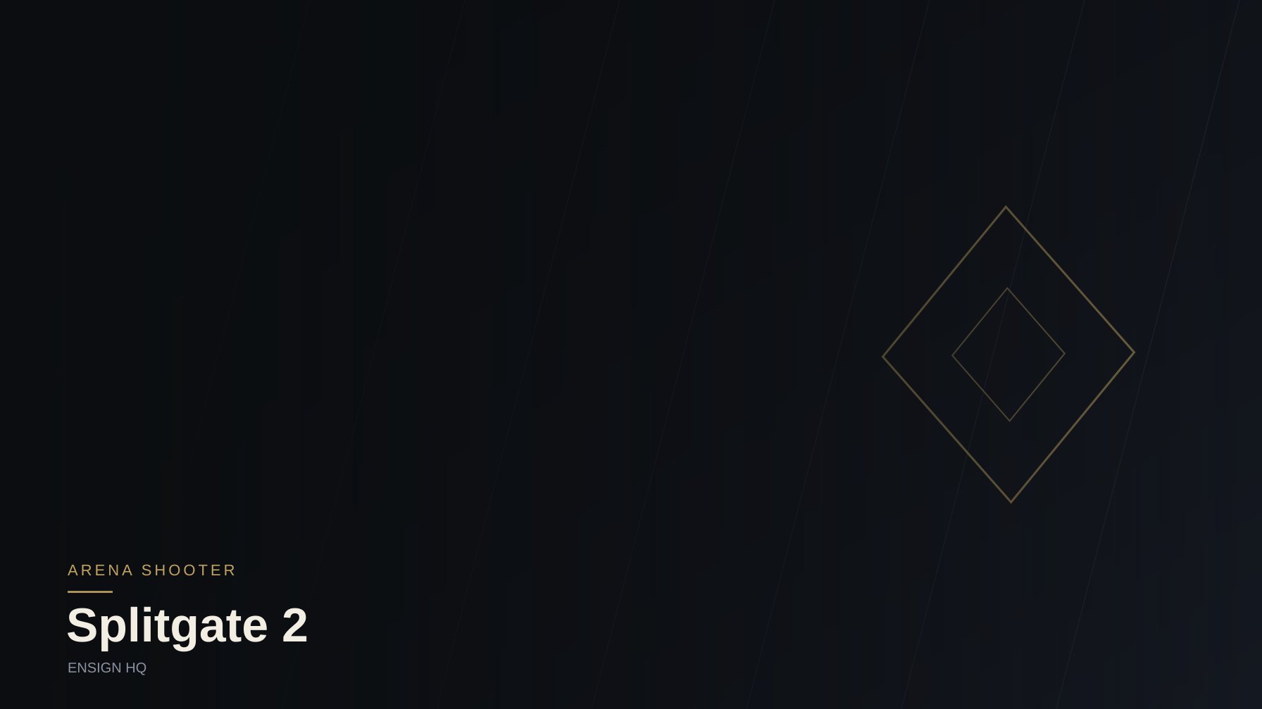 Splitgate 2 faction hub