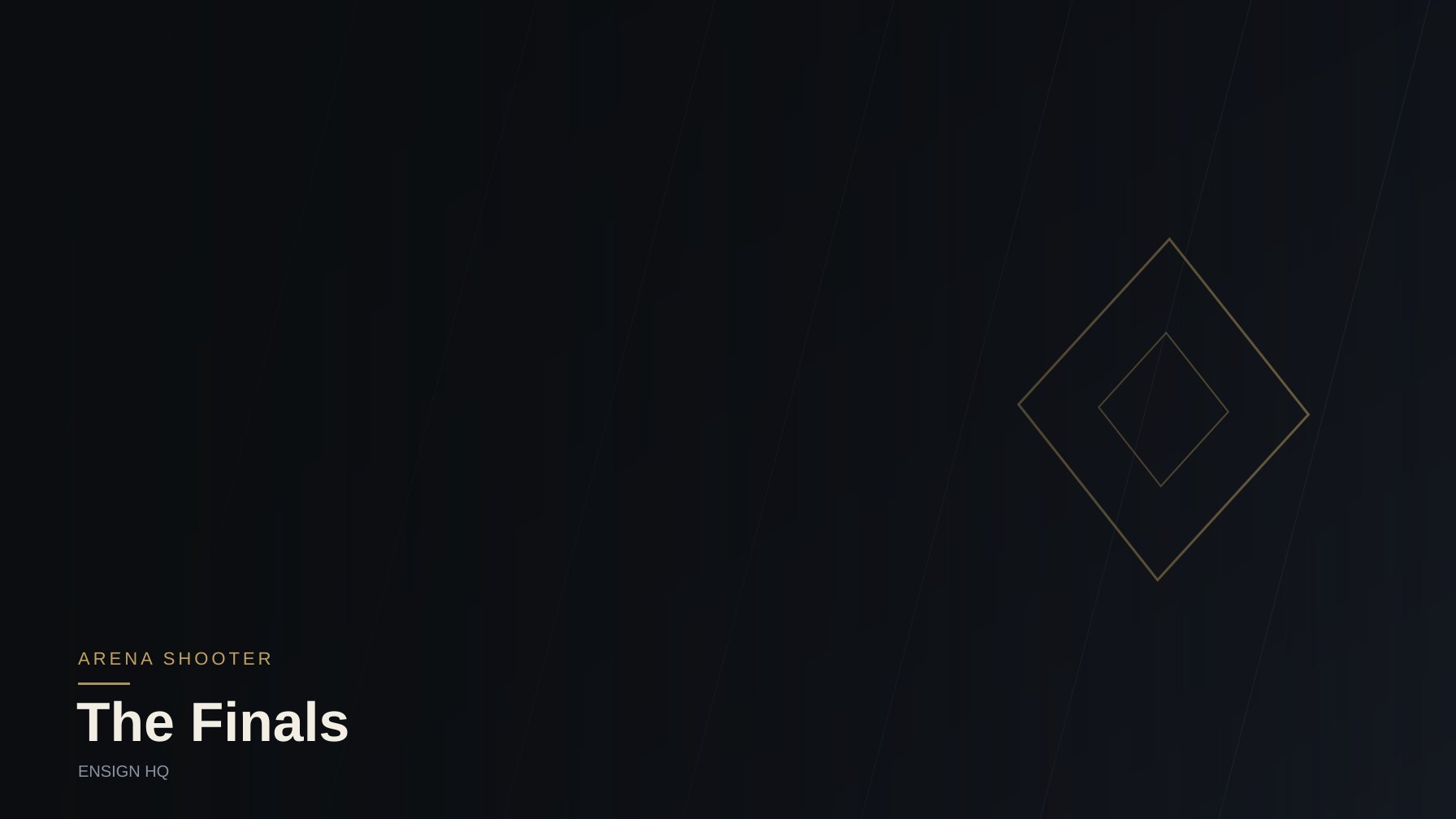 The Finals faction hub